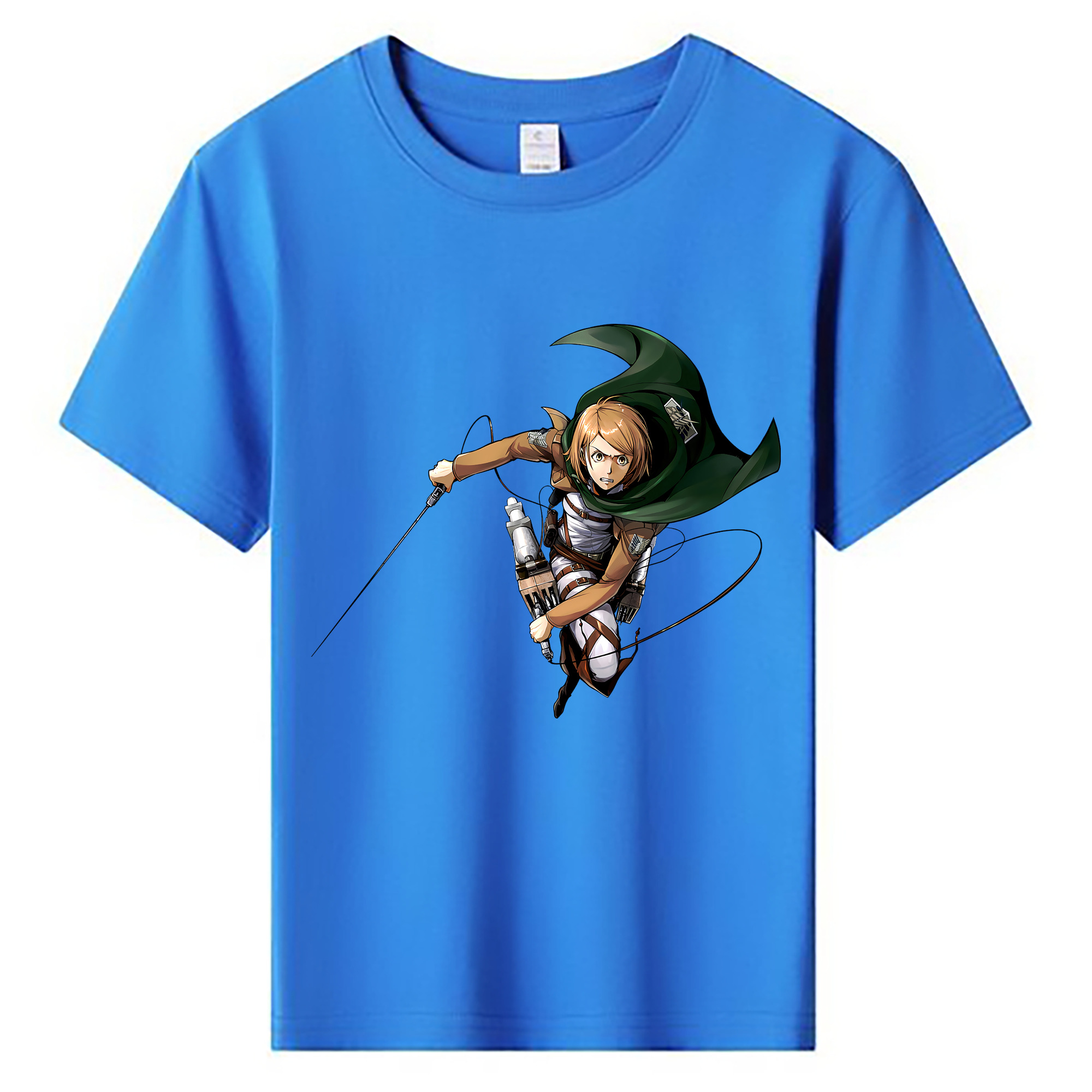 （画像用） 進撃の巨人 ペトラ·ラル Attack on Titan Petra Rall 綿100％キッズTシャツ（フロントプリント）